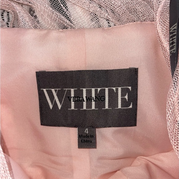 Brand New, Never worn or Altered White by Vera Wang formal dress - Picture 4 of 6